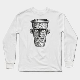 Coffeeface Long Sleeve T-Shirt